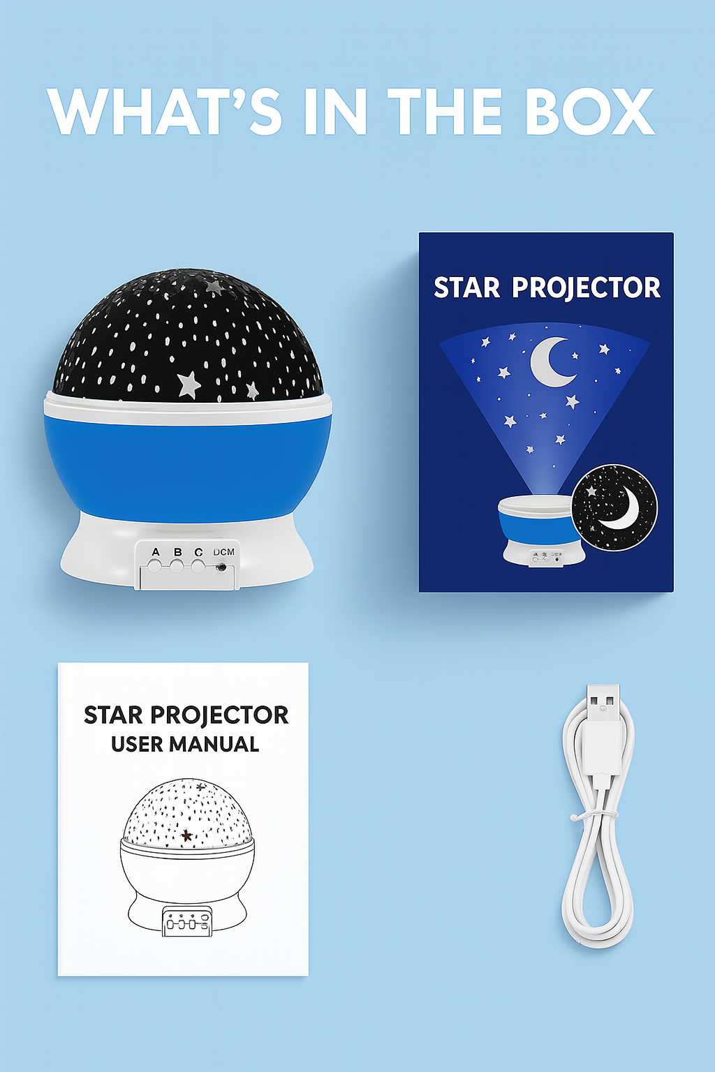 Moon Night Light Lamp